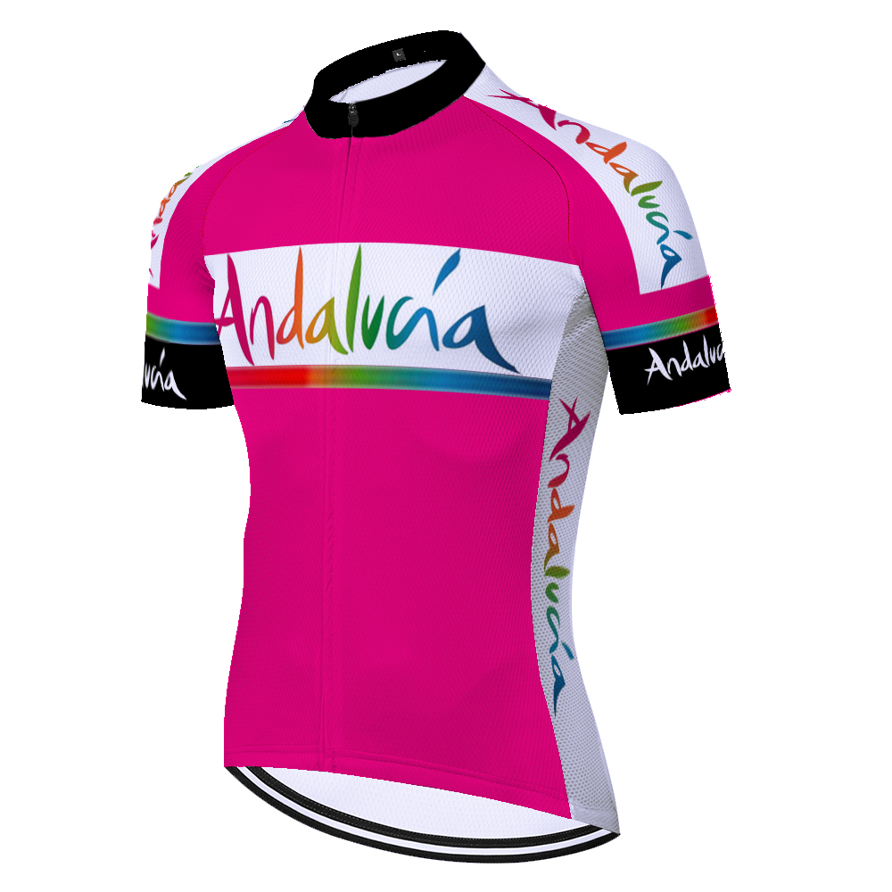 2023 Proteam andalcia Maillot Ciclismo Hombre Verano..